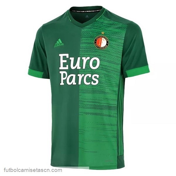 Tailandia Camiseta Feyenoord Rotterdam 2ª 2021/22 Verde